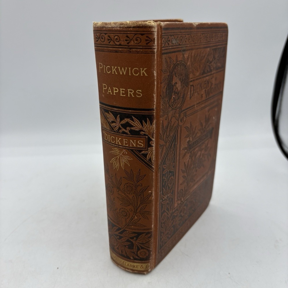 Vintage Dickens' Works Illustrated Pickwick Papers Antiquarian‎